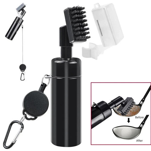 Golf club brush - club, groove