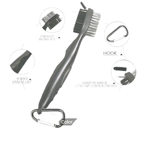 Golf club cleaning brush - club,