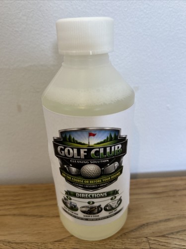 Golf club cleaning solution - cleaning,
