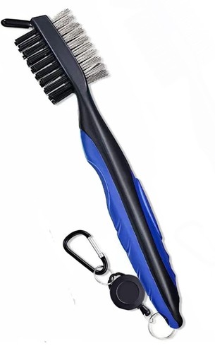 Golf club cleaning brush and - golf,