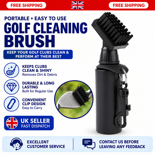 Golf club cleaning brush - club,